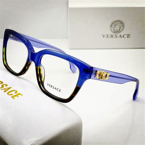 versace prescription glasses mens near me|clear versace glasses on face.